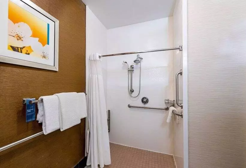 ２ダブルベッドのスタンダードルーム, Fairfield Inn Battle Creek