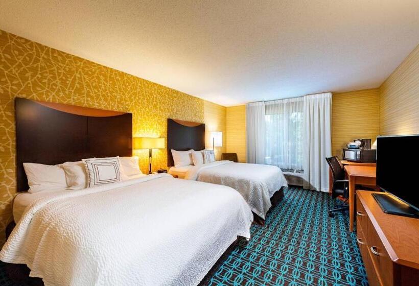 Номер Стандарт 2 Двуспальные Кровати, Fairfield Inn Battle Creek