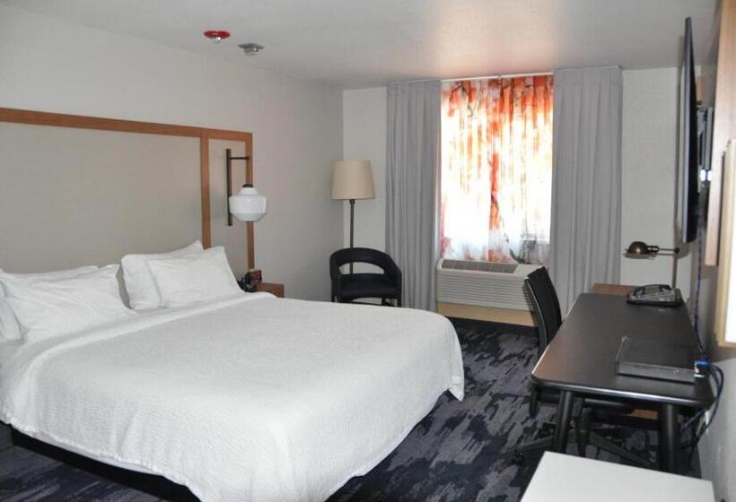 스탠다드 룸 킹사이즈 침대, Fairfield Inn & Suites Ukiah Mendocino County