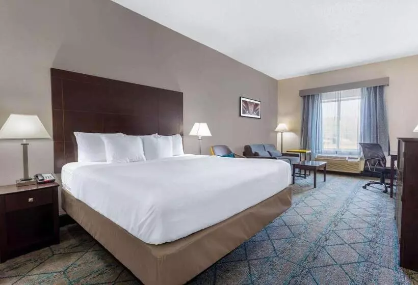 キングサイズベッドのスタンダードルーム, La Quinta By Wyndham Columbus West Hilliard