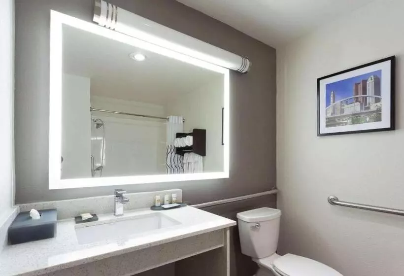 キングサイズベッドのエクゼクティブルーム, La Quinta By Wyndham Columbus West Hilliard