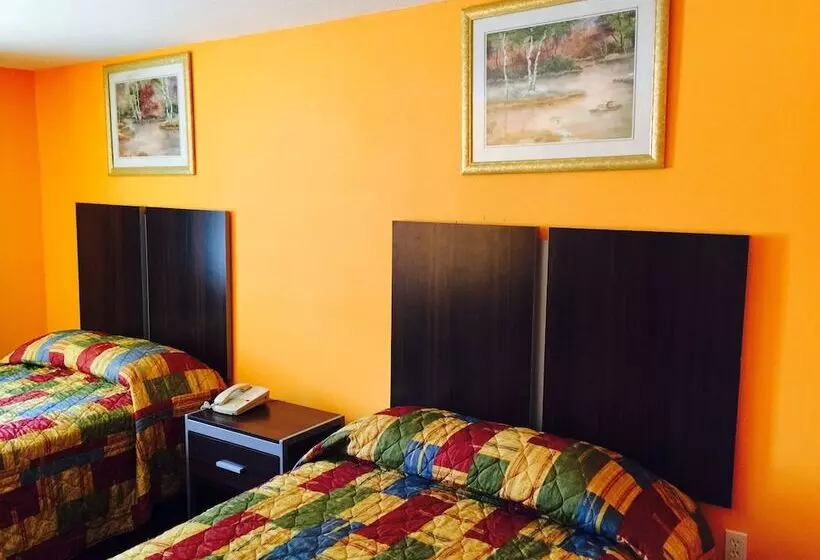 ２ダブルベッドのスタンダードルーム, Scottish Inn & Suites Hobby Airport