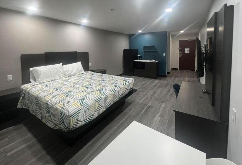 غرفة ديلوكس سرير كينج, Studio 6 Oklahoma City, Ok South