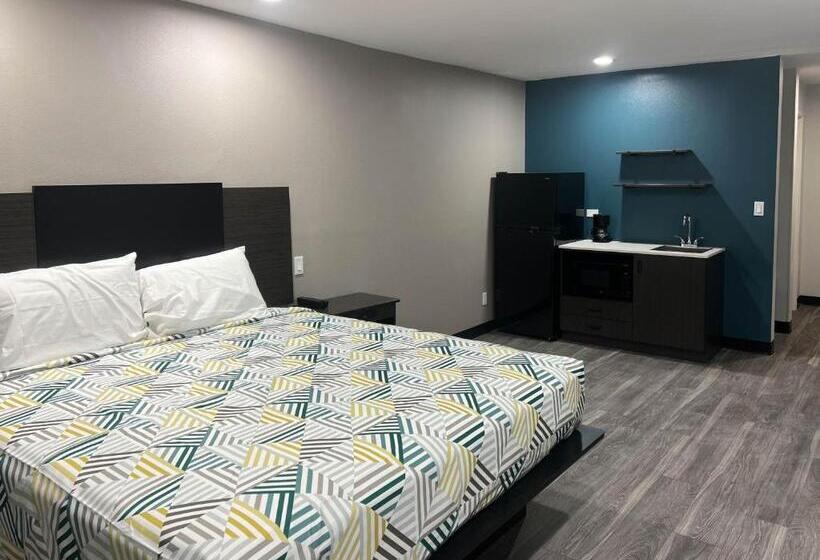 غرفة قياسية لذوى الاحتياجات الخاصة, Studio 6 Oklahoma City, Ok South