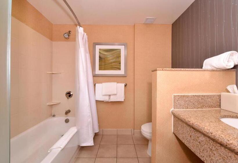 带大床的标准间, Courtyard Pittsburgh Monroeville