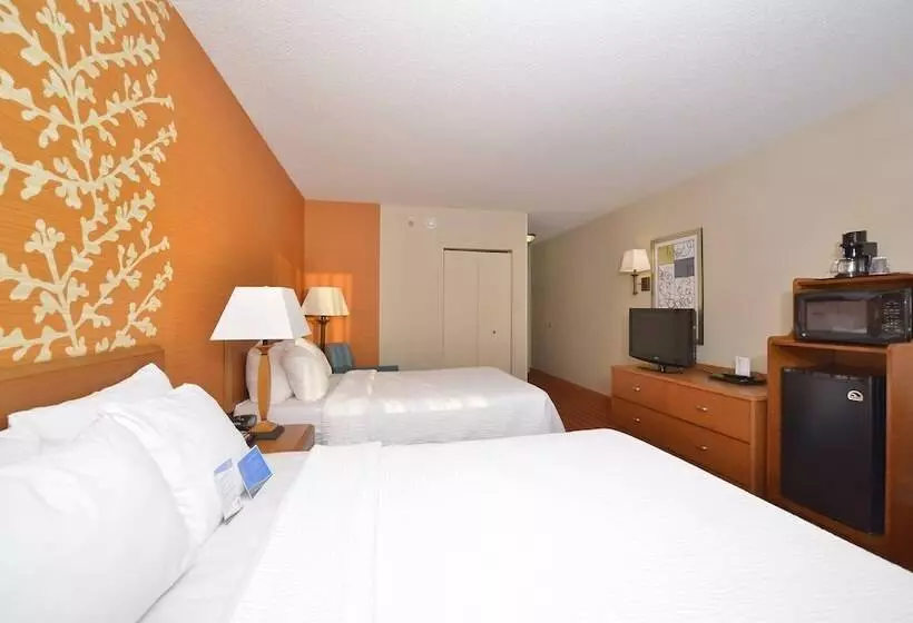 اتاق استاندارد با 2 تخت دوبل, Fairfield Inn And Suites By Marriott Williamsport