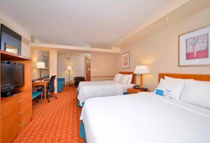 اتاق استاندارد با 2 تخت دوبل, Fairfield Inn And Suites By Marriott Williamsport