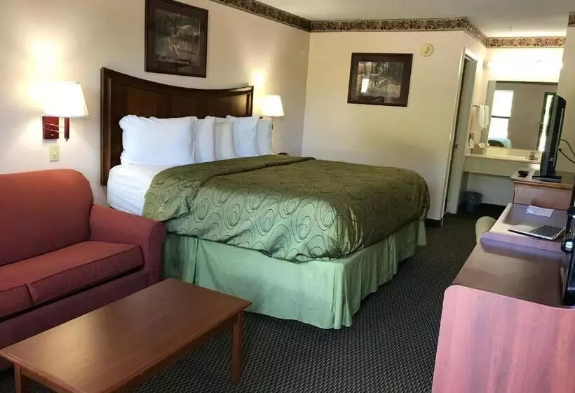 キングサイズベッドのスタンダードルーム, Clairmont Inn & Suites   Warren