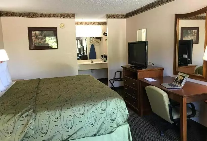 エコノミーシングルルーム, Clairmont Inn & Suites   Warren