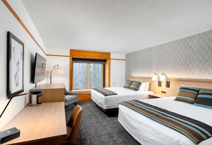 스탠다드 룸 더블 침대 2개, Caribou Highlands Lodge