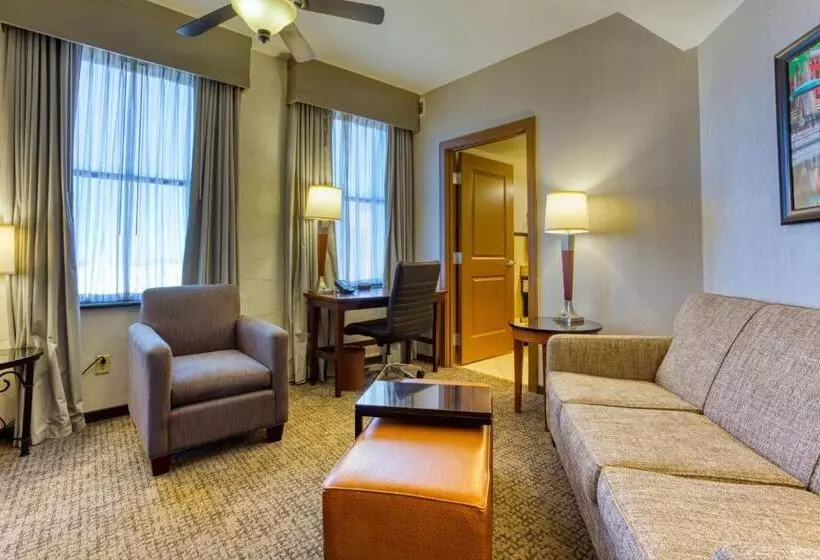 キングサイズベッドのスイートルーム, Drury Plaza Hotel San Antonio Riverwalk