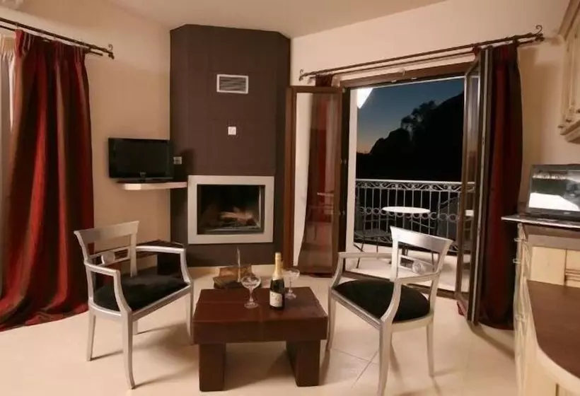 景色の見えるスーペリアルーム, Epavlis Meteora Suites