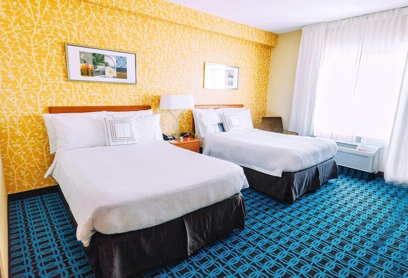 غرفه قياسيه سريرين مزدوجين, Fairfield By Marriott Medford Long Island