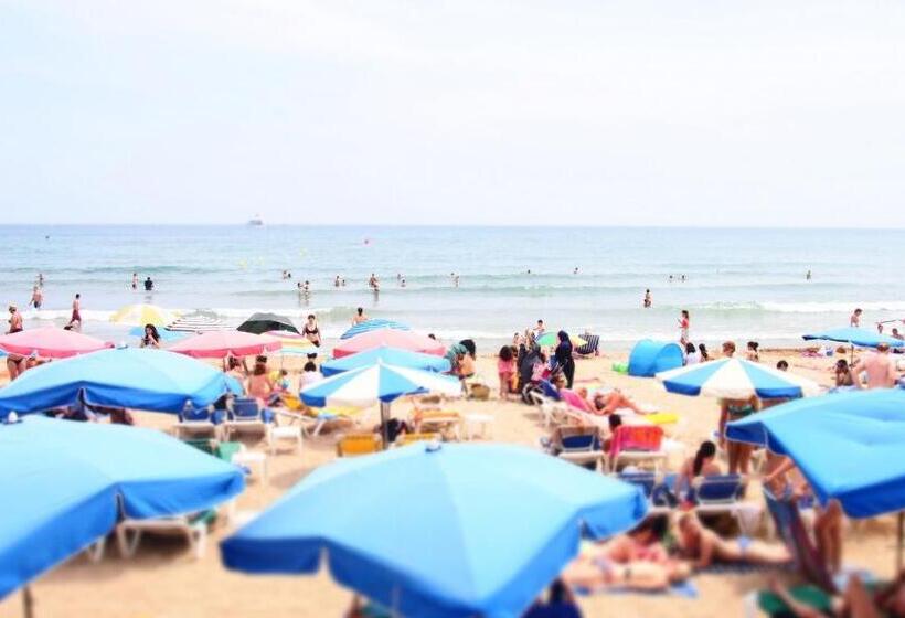 庭の見えるバルコニー月スタンダードルーム, Privat Hotel Liberty Sitges