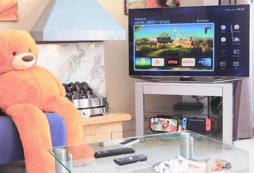 １ベッドルームペントハウスアパート, Privat Hotel Liberty Sitges