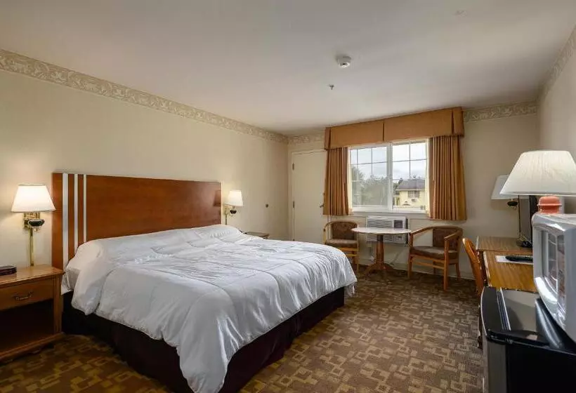 キングサイズベッドのスタンダードルーム, Three Rivers Inn Sedro Woolley