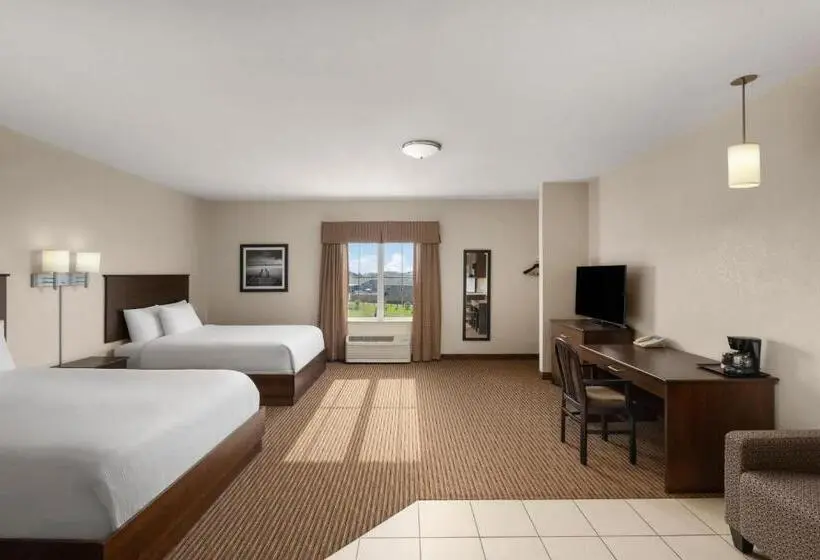 身障者適用スタンダードルーム, Travelodge Suites by Wyndham Estevan