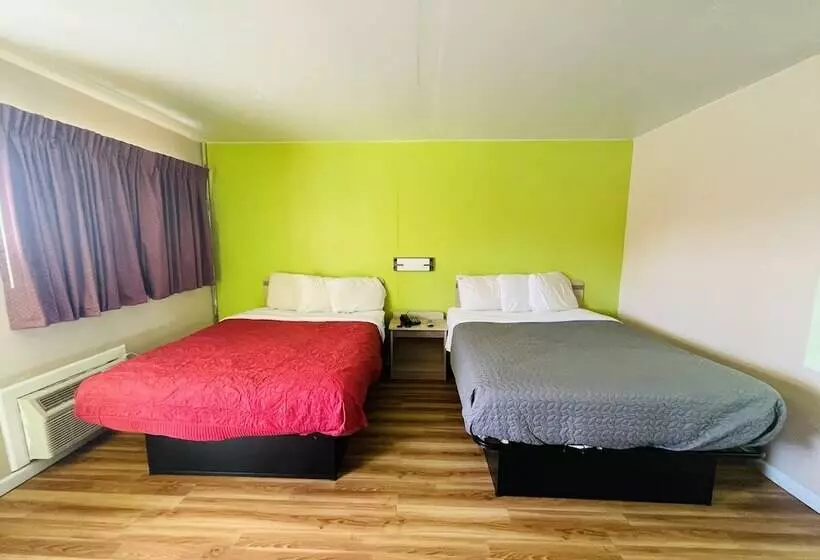 ２ダブルベッドのスタンダードルーム, Budget Inn Pulaski