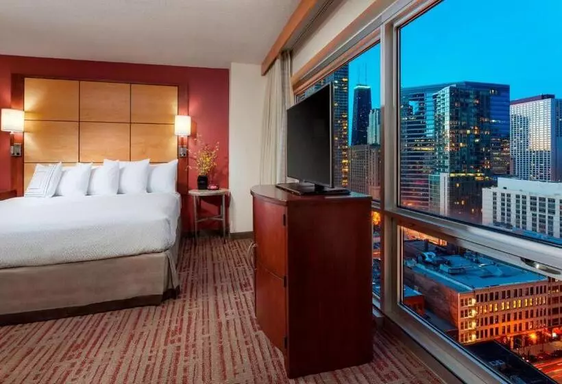 シティビューのスタンダードスタジオ, Residence Inn By Marriott Chicago Downtown/river North