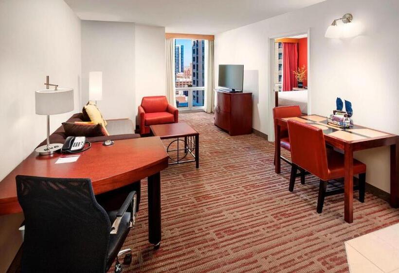 جناح مطل على المدينة, Residence Inn By Marriott Chicago Downtown/river North