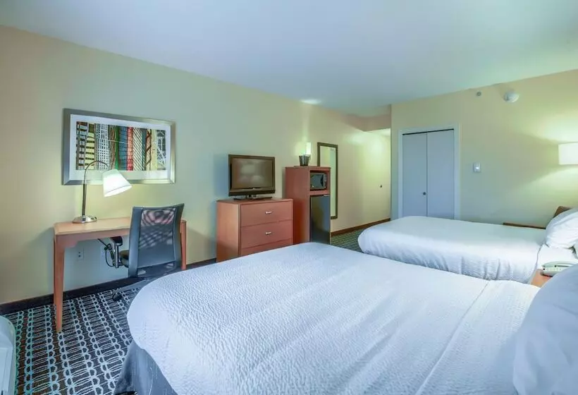 ２ダブルベッドのスタンダードルーム, Fairfield Inn & Suites Orange Beach