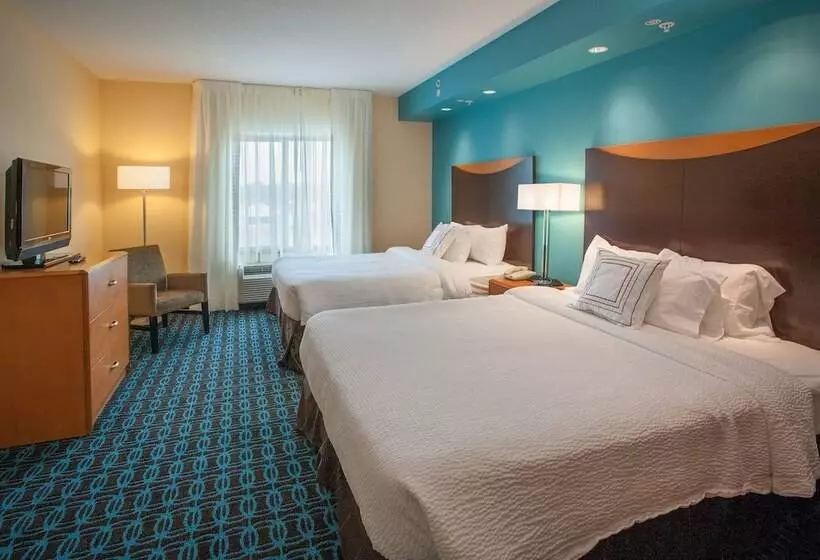２ダブルベッドのスタンダードルーム, Fairfield Inn & Suites Orange Beach