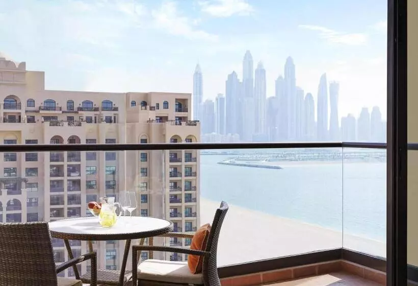 اتاق اساندارد با چشم‌انداز جانبی به دریا, Fairmont The Palm