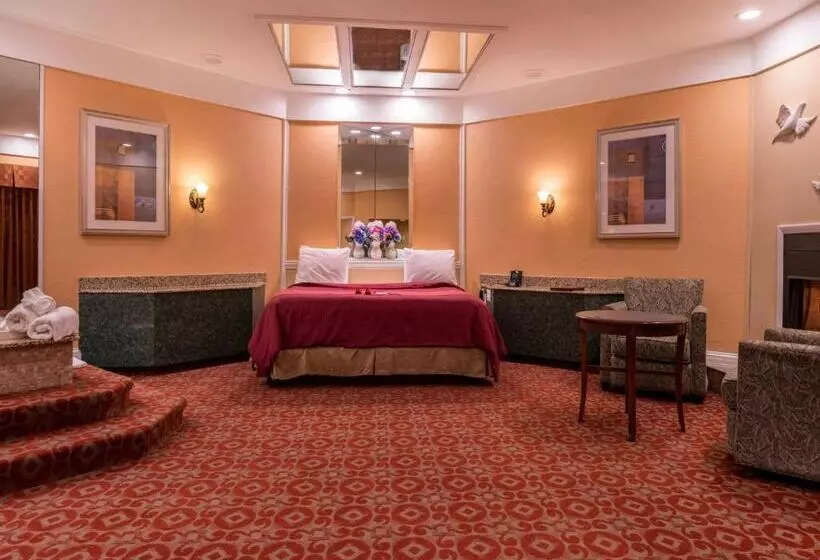 キングサイズベッドのデラックススイート, Inn Of The Dove Romantic Luxury & Business Suites