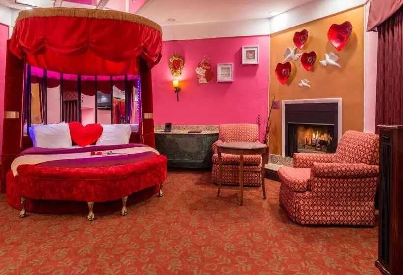 キングサイズベッドのジュニアスイート, Inn Of The Dove Romantic Luxury & Business Suites