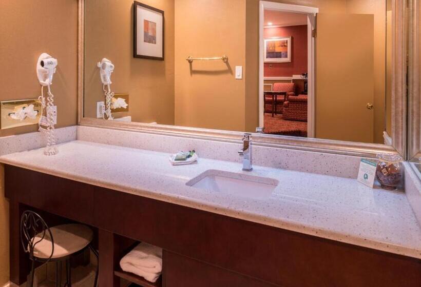 מיטת קינג בסוויטה, Inn Of The Dove Romantic Luxury & Business Suites