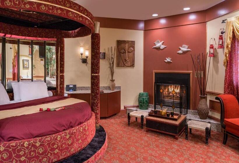 חדר דלוקס עם מיטת קינג, Inn Of The Dove Romantic Luxury & Business Suites