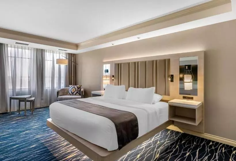 身障者適用キングサイズベッドルーム, Wyvern Hotel, Ascend Hotel Collection
