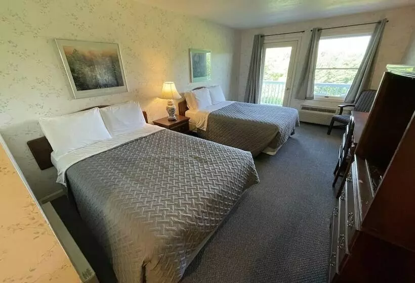 ２ダブルベッドのスタンダードルーム, North Conway Mountain Inn