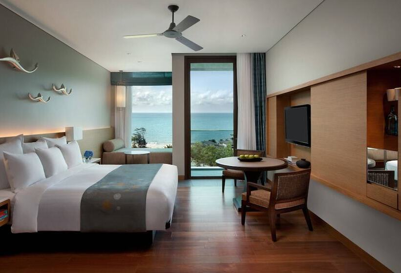 海の見えるダブルベッドスタンダードルーム, Rayong Marriott Resort & Spa