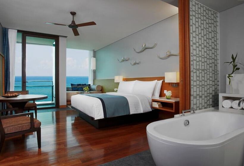 اتاق استاندارد با تخت دوبل و چشم‌انداز دریا, Rayong Marriott Resort & Spa
