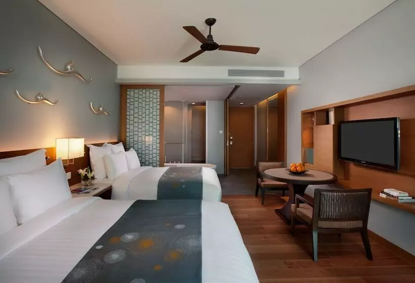 ２ダブルベッドのスタンダードルーム, Rayong Marriott Resort & Spa
