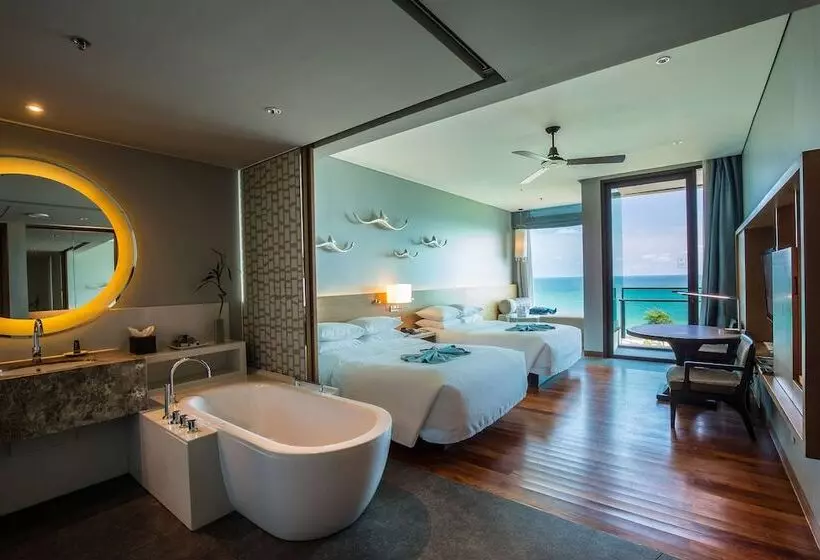 ２ダブルベッドのスタンダードルーム, Rayong Marriott Resort & Spa