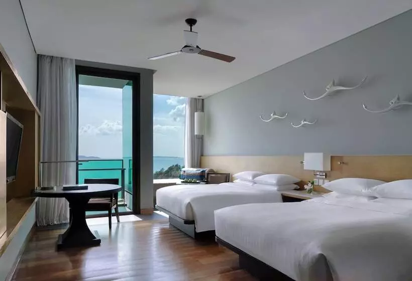 ２ダブルベッドのスタンダードルーム, Rayong Marriott Resort & Spa
