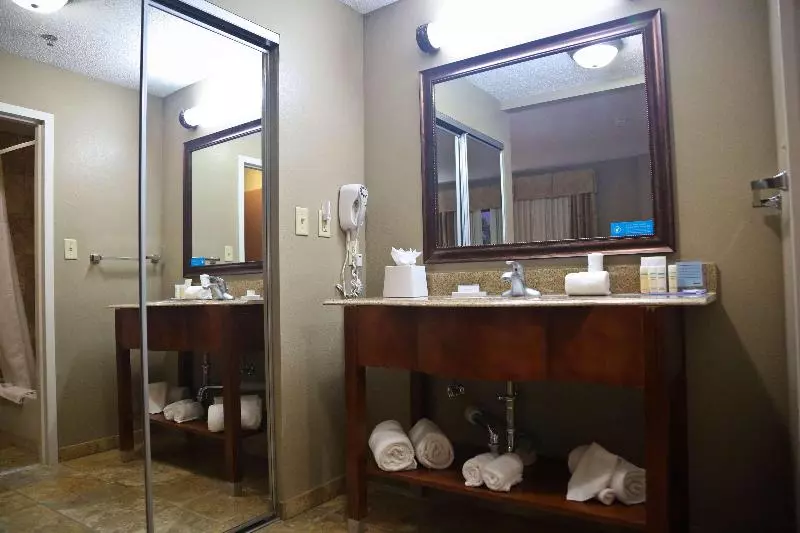キングサイドベッドのスタンダードワンルーム, Hampton Inn & Suites Jennings