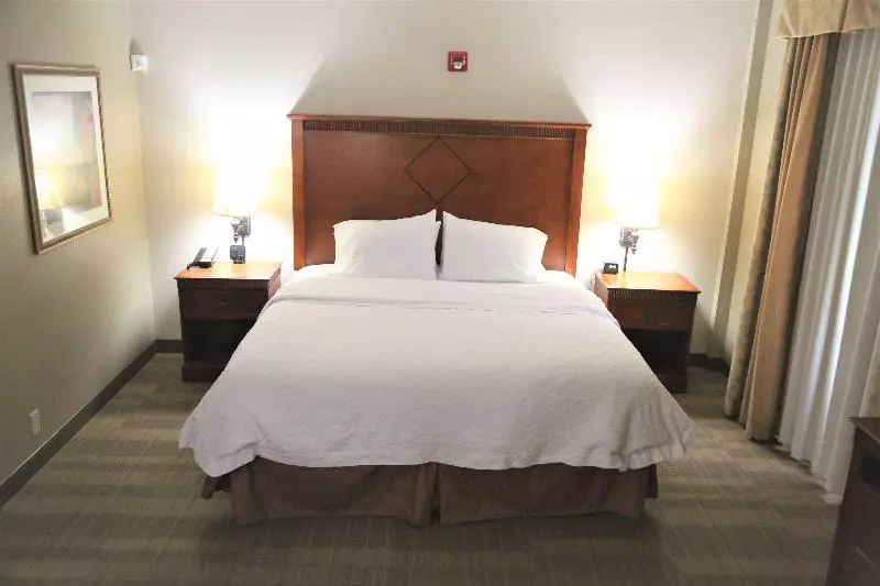 キングサイドベッドのスタンダードワンルーム, Hampton Inn & Suites Jennings