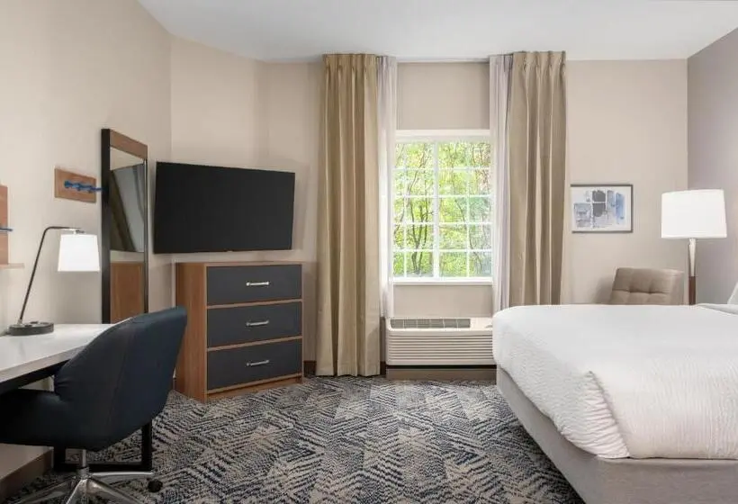 キングサイドベッドのスタンダードワンルーム, Candlewood Suites   Mooresville Lake Norman, An Ihg