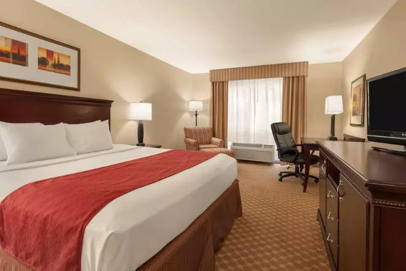 キングサイズベッドのスタンダードルーム, Country Inn & Suites By Radisson, Doswell Kings Dominion , Va
