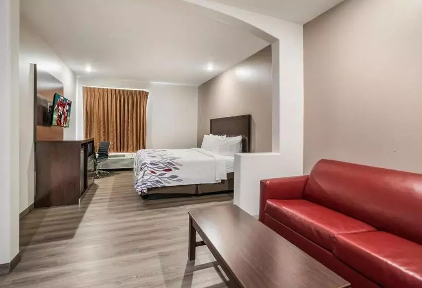 キングサイズベッドのスイートルーム, Red Roof Inn & Suites Lake Charles