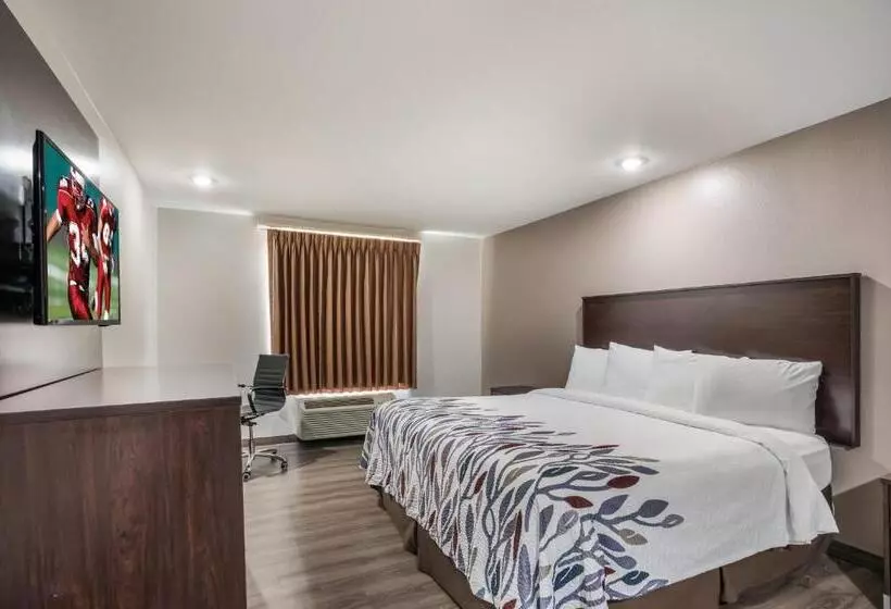 キングサイズベッドのデラックスルーム, Red Roof Inn & Suites Lake Charles