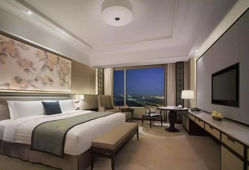 キングサイズベッドのクラブルーム, Shangrila Yangzhou