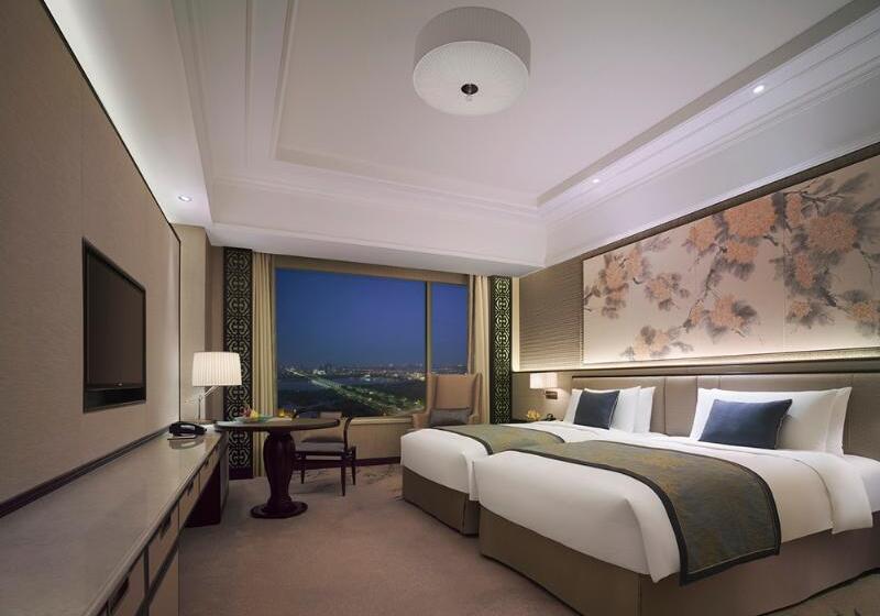 디럭스 룸 호수 전망, Shangrila Yangzhou