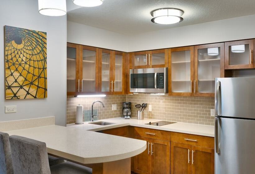 带2个卧室的套房, Residence Inn Gainesville I 75