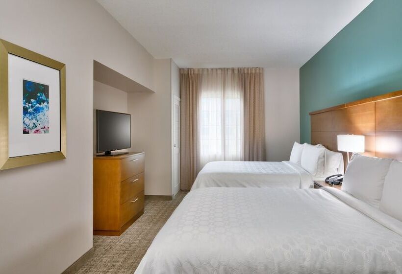 带2个卧室的套房, Residence Inn Gainesville I 75