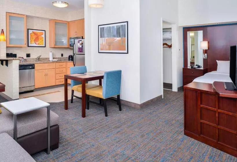キングサイドベッドのスタンダードワンルーム, Residence Inn By Marriott Harrisonburg