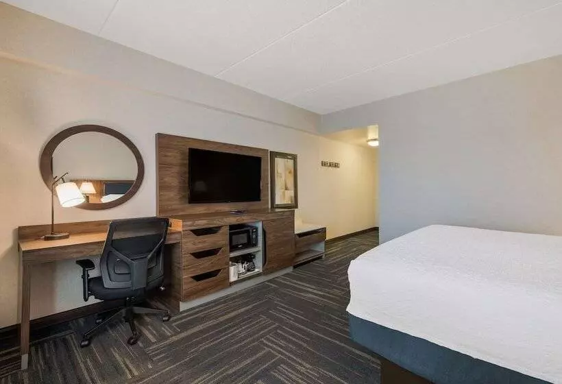 اتاق استاندارد با تخت بزرگ, Hampton Inn & Suites Plattsburgh